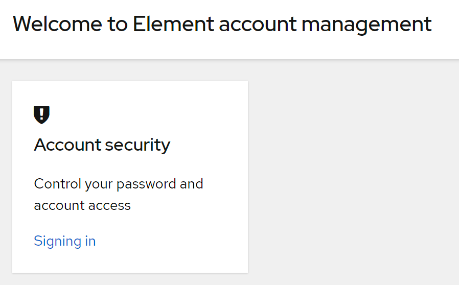 element_account_management